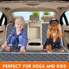 Dog Car Cover For Back Seat Pet Protector Waterproof Bench Car Seat Cover  Nonsl