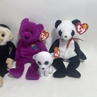 Retired Ty Beanie Babies Lot Of 6 New With Tags Clean Rare 1993 1997 1999 2000