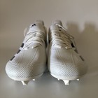 Adidas Men   s Size 11 5 Adizero Electric  Football Cleats White navy Ih0540 New