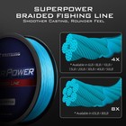 Kastking Superpower Braided Fishing Line  Sky 20lb 300 Yds   X4-new-sky Blue 