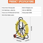 New Fish Tape Fiberglass Wire Cable Running Rod Duct Rodder Fishtape Puller 8mm