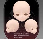 White tan Skin Soft Rubber Body Head Dress Up Girl Toys Birthday Gift no Clothes