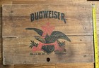 17 x12  Budweiser Anheuser Busch Wooden Beer Crate Box Top Only Checkerboard