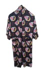  Rare    Vintage 5th Avenue Coke Cola 100  Silk Robe One Size Fits All 