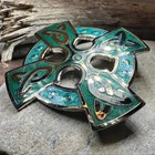 Enamel Celtic Cross Brooch Irish Scottish Welsh Communion Confirmation Cross Pin