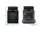 Ge 30 In  4 Burner Element Free-standing Electric Range In Black