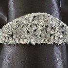 Nwt Crystal Bridal Tiara Halo Wedding Veil Accessory Headband Princess Crown