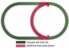 Lionel 12028 Fastrack Track Pack Inner Passing Loop O Gauge 12017 6-12028 New