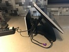 Toast Flex Pos Terminal Data Processing Dual Monitor System Tt204 And Tb200