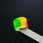 Real Natural Aaa Ice  Burmese Jade Jadeite Amulet Archery Thumb Rings