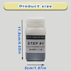 8 Lb Rock Tumbler Grit And Polish Kit And Ceramic Tumbling Filler Media  Coar   