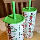 New Starbucks X Roller Rabbit 2025 Christmas Stainless Steel Tumbler Cup Green