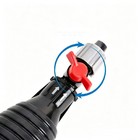 9 8ft Siphon Hose Transfer Hand Pump With Flow Valve For Gasoline Oil Water Fuel