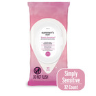 Summer   s Eve Simply Sensitive Gentle Daily Feminine Wipes  32 Ct  6 Pack 