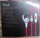 New Beats By Dr  Dre Beats Tour In-ear Earbuds White red Mic Noise Iso 810-00009