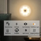 Led Motion Sensor Under Cabinet Closet Light Usb Rechargeable Kitchen Lamp White