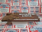 New Vtg 2002 3-d Moosehead Lodge Lager Canadian Beer Pub Bar Sign Canada Pub Wow