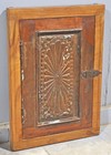 Antique Wooden Large Wall D  cor Windiow Panel With Frame Original Old