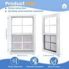 Colorpapa Sw-g09-wh-18x27 Single Hung Window 18  X 27  White
