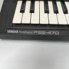 Yamaha Electric Keyboard Pss-470 Portasound Synthesizer Tested Works With A c
