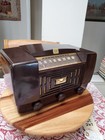 Beautiful Vintage 1947 Rca Victor Tube Radio 66x11 Looks   Plays Excellent Wow