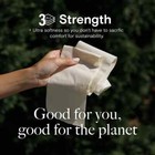 24 Rolls Of Premium Bamboo Toilet Paper 3-play Softness   Strength - 300 Sh   