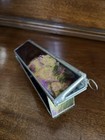 Signed Stained Glass Kaleidoscope Triangular Prism