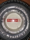 Vintage Firestone Tire Ashtray Xr4 Transteel Radial Rubber Free Shipping