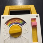 1981 Fisher Price Over The Rainbow Radio Music Box Toy - Working Vintage