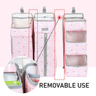 3-in-1 Hanging Diaper Caddy Organizer For Changing Table  Nursery Organization