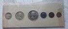 Rare 1953 Canada 6 Coins Set In Original Cardboard Holder  See Description 