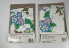 Two Vintage Bucilla Colorpoint Paint Stitching  hummingbirds   Sampler   Pillow