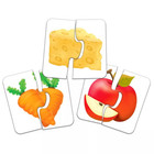 Match It Toddler Puzzle Self-correcting Puzzle Sets - Things I Eat - Ages 2 