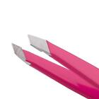 Tweezerman Stainless Steel Mini Slant Tweezer  Neon Pink  1 Count