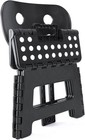 Folding Step Stool With Back Portable Seat For Kids   Adult Toddlers Chair 9inch