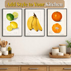 Vintage Orange Poster Framed 11x17 Botanical Wall Art Ellen Isham Schutt Gift