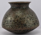 Antique Islamic Orient Ottoman Saudi Yemeni Copper Pot 20th Century
