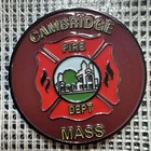 Cambridge Fire Department  ma  Tech Rescue Challenge Coin