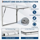 5 Sizes Concession Stand Serving Window Food Truck Service Awning No Glass Panel