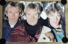     Original 1983 The Police Poster Sting New Wave Vintage 34 5x23