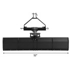 3-point Rear Grader Blade  52  Heavy-duty Steel Scraper For Landscaping