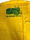Vintage  John Deere Model D Tractor  T-shirt Tshirt Sz L  Screen Stars