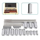 22 Pcs Hss Metric Keyway Broach Set Metric Size Metalworking Tool 4 5 6 8mm 