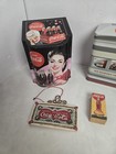 Coca-cola Collectibles Lot Roadside Diner Tin 1996 Tin Lady Kurt Adler 1998 Orna