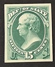 Travelstamps  Us Stamps Scott  o64p4 - 15c Dept  Of State Proof On Card Mhr Ngai