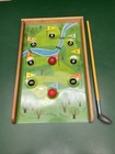 Vintage Pressman Toy Corp Metal Action Golf Game  2281 1960 s - Tin - Box Damage