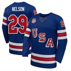 Nelson Team Usa Winter Olympics 2026 Jersey Blue - White All Stitched