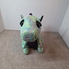 Ty Beanie Boos Cinder The Green Metallic Shiny Dragon Plush Toy Animal