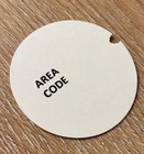 Area Code Rotary Phone Dial Card Insert