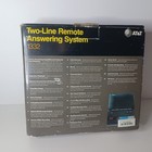 Two Line Remote Phone Answering System At t 1332 Open Box Tested Unused Manual